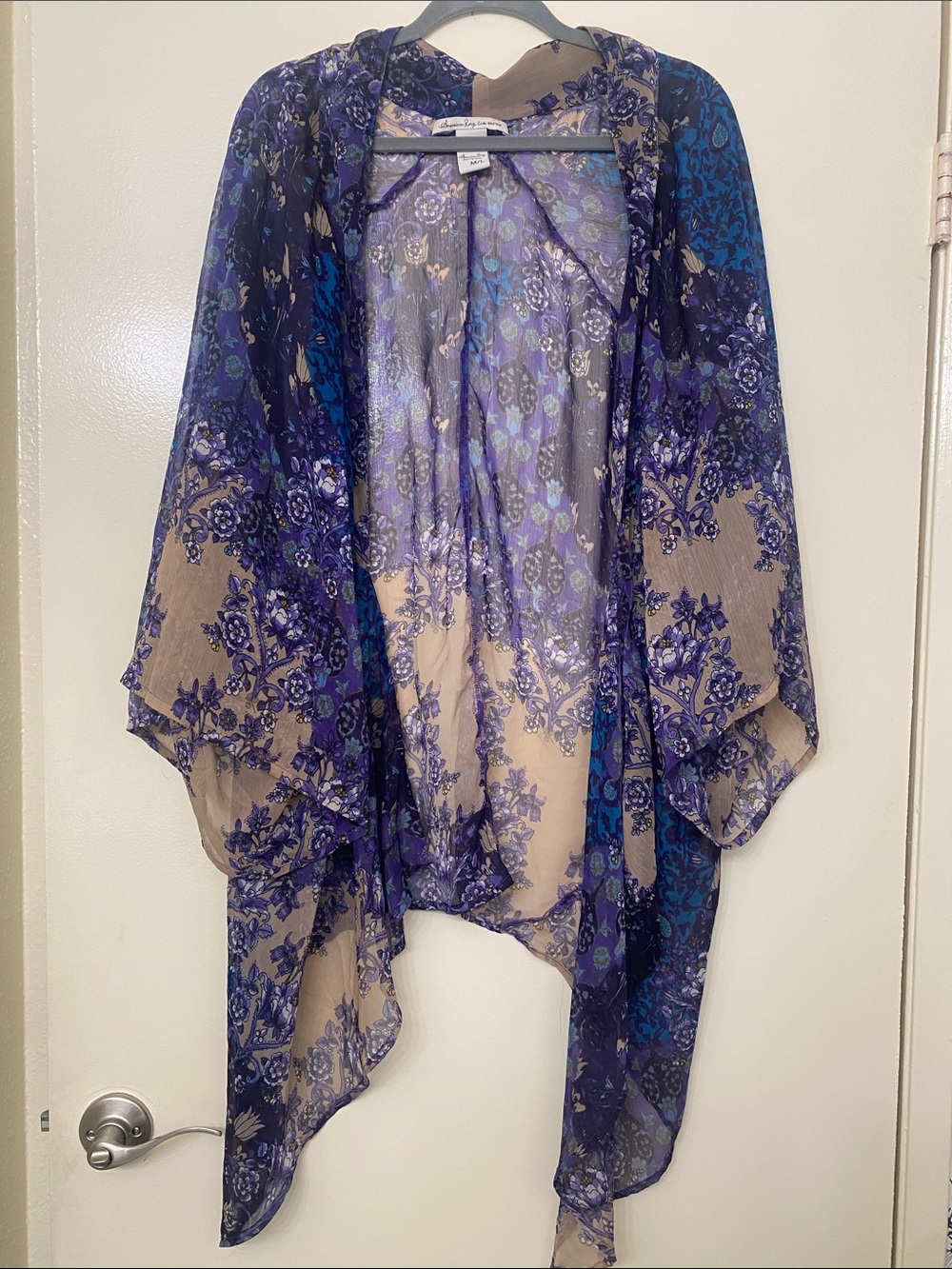 American Rag Sheer Floral Kimono